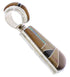 Multicolor Southwestern Sterling Silver Pendant EX29745