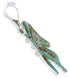 Turquoise Southwest Sterling Silver Butterfly Pendant EX29749