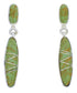 Jewelry Post Southwest Turquoise Sterling Silver Earrings PX24213