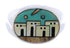 Silver Multicolor Pueblo Design Ring Size 10-3/4 PX42281
