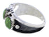 Turquoise Genuine Sterling Silver Southwestern Ring Size 7-1/2 WX37135
