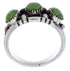 Turquoise Genuine Sterling Silver Southwestern Ring Size 7-1/2 WX37135