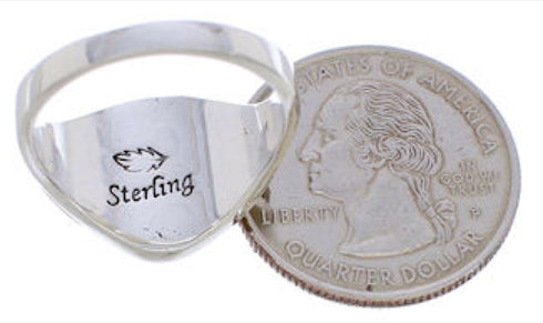 Sterling Silver Jewelry Tiger Eye Multicolor Ring Size 8-1/2 MX23513