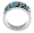 Sterling Silver Turquoise Southwestern Ring Size 5-1/4 TX28284