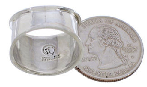 Southwest Authentic Sterling Silver Turquoise Ring Size 5-3/4 TX28323