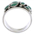 Southwestern Sterling Silver Turquoise Jewelry Ring Size 6 TX28340