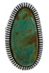 Turquoise Southwestern Jewelry Silver Ring Size 5-1/4 PX41390