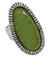Southwestern Turquoise Genuine Sterling Silver Ring Size 7-3/4 PX41417