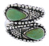 Turquoise And Sterling Silver Adjustable Ring Size 5,6,7 UX35731