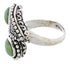 Turquoise And Sterling Silver Adjustable Ring Size 5,6,7 UX35731