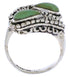 Turquoise And Sterling Silver Adjustable Ring Size 5,6,7 UX35731