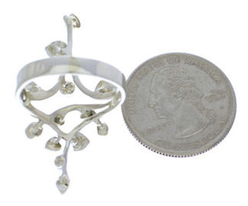 Genuine Sterling Silver And Turquoise Jewelry Ring Size 5-3/4 EX22601