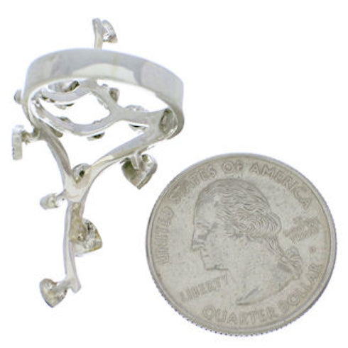 Sterling Silver Turquoise Southwest Jewelry Ring Size 4-1/2 EX22633