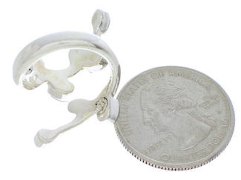 Sterling Silver Jewelry Southwestern Turquoise Ring Size 4-3/4 EX22819