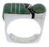 Southwest Sterling Silver Turquoise Ring Size 5 UX39656