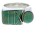 Sterling Silver And Turquoise Jewelry Ring Size 5-1/2 UX39664