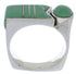 Southwestern Sterling Silver And Turquoise Ring Size 6-1/4 UX39675