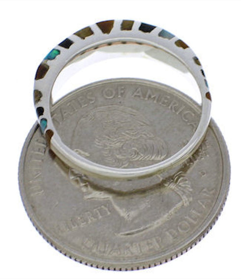 Multicolor Sterling Silver Southwest Ring Size 6-1/4 TX45569