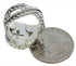 Turquoise Southwestern Jewelry Silver Ring Size 5 FX22765