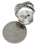 Southwest Authentic Sterling Silver Turquoise Ring Size 5 FX22806