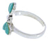 Southwest Silver Turquoise Inlay Dragonfly Ring Size 6-3/4 FX22644