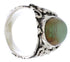 Authentic Silver Flower Turquoise Southwest Ring Size 5-3/4 YX34392