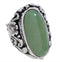 Flower Silver Jewelry Turquoise Ring Size 4-3/4 YX34451
