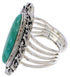 Authentic Sterling Silver And Turquoise Ring Size 5-1/2 UX34515