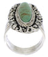 Sterling Silver And Turquoise Southwest Ring Size 6-1/2 UX34520