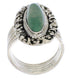 Genuine Sterling Silver Jewelry Turquoise Ring Size 7-3/4 UX34523
