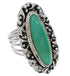 Silver And Turquoise Southwest Ring Size 5-1/2 UX34547