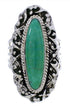 Silver And Turquoise Southwest Ring Size 5-1/2 UX34547