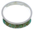 Silver And Turquoise Inlay Southwest Ring Size 4-3/4 UX36875