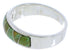 Southwestern Sterling Silver Turquoise Inlay Ring Size 6-1/2 UX36899