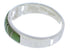Silver And Turquoise Inlay Jewelry Ring Size 5-3/4 UX37021