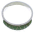 Authentic Sterling Silver Turquoise Inlay Ring Size 6-1/2 UX37029
