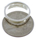 Southwest Sterling Silver Multicolor Inlay Ring Size 7-1/4 UX37359