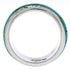 Turquoise Water Wave Southwest Silver Ring Size 4-3/4 QX86987