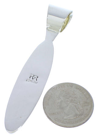 Genuine Sterling Silver Southwest Multicolor Pendant MX22264