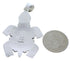 Sterling Silver Turtle Multicolor Inlay Pendant MX22266