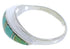 Turquoise Sterling Silver Jewelry Southwest Ring Size 7-1/4 MX22414