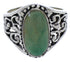 Sterling Silver And Turquoise Jewelry Ring Size 5-1/2 UX33481