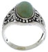 Sterling Silver And Turquoise Jewelry Ring Size 5-1/2 UX33481