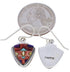 Southwest Multicolor And Silver Earrings EX32720