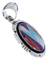 Southwestern Multicolor Silver Jewelry Pendant PX30457