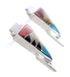 Multicolor Inlay Sterling Silver Earrings EX32459