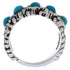 Turquoise Genuine Sterling Silver Ring Size 5-3/4 AX87456