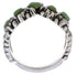 Turquoise Authentic Sterling Silver Southwestern Jewelry Ring Size 8-1/2 AX87502