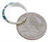 Sterling Silver Turquoise Inlay Southwest Ring Size 5-1/4 UX35016