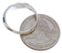 Silver And Turquoise Inlay Jewelry Ring Size 6-3/4 UX35026